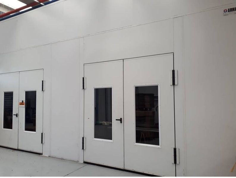 USATO - Cabina di verniciatura e forno di essiccazione